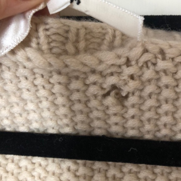 Phillip Lim 100% woven cashmere pop button sweater - Picture 3 of 7